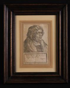 ANONYMOUS,Portrait Engraving of Bilibaldi Pirkmeyer ,16th Century,Wilkinson's Auctioneers 2018-11-25