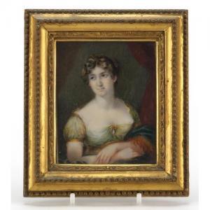 ANONYMOUS,portrait miniature of a female,19th century,Eastbourne GB 2018-05-10