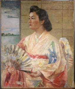 ANONYMOUS,Portrait of a Geisha,Clars Auction Gallery US 2018-09-15