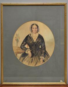 ANONYMOUS,Portrait of a lady,19th century,Leonard Joel AU 2018-02-22