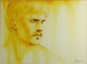 ANONYMOUS,Portrait of a man in profile,1983,Bonhams GB 2009-12-20