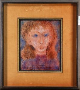 ANONYMOUS,Portrait of a Red-Haired Woman,Clars Auction Gallery US 2017-10-15