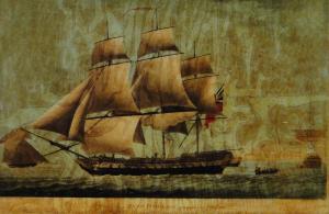ANONYMOUS,Portrait of an East Indiaman,Burstow and Hewett GB 2014-02-26