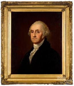 ANONYMOUS,portrait of George Washington,Pook & Pook US 2019-01-12