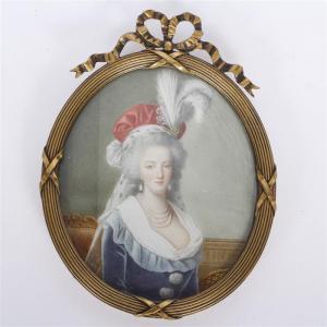 ANONYMOUS,Portrait of Marie Antoinette,Ripley Auctions US 2016-06-25