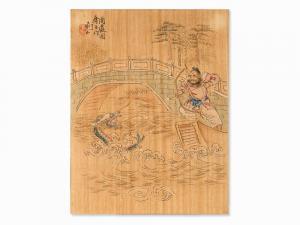 ANONYMOUS,Portrait of Zhou Chu with the Dragon,Auctionata DE 2014-12-12