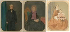 ANONYMOUS,Portraits Couple,1900,Millon & Associés FR 2016-10-24