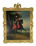 ANONYMOUS,PRUSSIAN OFFICER ON HORSEBACK,Lewis & Maese US 2023-02-22