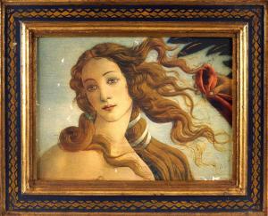 ANONYMOUS,Raffigurante il volto della Venere di Botticelli (,Colasanti Casa D'Aste Roma 2014-10-24