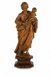 ANONYMOUS,raffigurante San Giuseppe col Bambino,XVIII-XIX SECOLO,Wannenes Art Auctions IT 2018-09-20