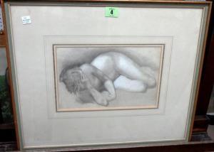 ANONYMOUS,Reclining nude,Bellmans Fine Art Auctioneers GB 2018-06-19
