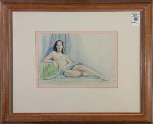 ANONYMOUS,Reclining Nude,Clars Auction Gallery US 2018-09-15