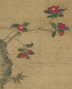 ANONYMOUS,RED CAMELLIAS AND ROCK,Christie's GB 2004-04-25