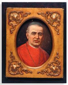 ANONYMOUS,Retrato de sacerdote,1900,Morton Subastas MX 2010-04-22