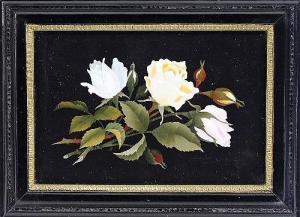 ANONYMOUS,Roses and foliage in colour,Simon Chorley Art & Antiques GB 2015-10-13