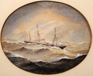 ANONYMOUS,Rounding the Cape of Good Hope,1886,Rowley Fine Art Auctioneers GB 2010-02-23