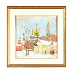 ANONYMOUS,Russian Winter Scene,Leland Little US 2017-10-07