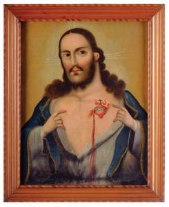 ANONYMOUS,Sagrado Corazón de Jesús,Morton Subastas MX 2009-01-15