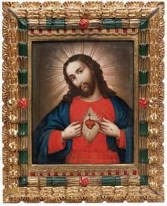 ANONYMOUS,Sagrado Corazón de Jesús,Morton Subastas MX 2008-04-23