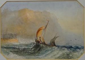ANONYMOUS,Sailing Vessel off Scarborough,19th century,David Duggleby Limited GB 2017-09-23