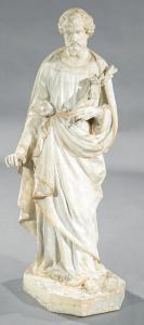 ANONYMOUS,Santos Figure,19th century,Neal Auction Company US 2018-11-17