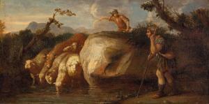 ANONYMOUS,Scena mitologica con Mercurio e Dafne,Wannenes Art Auctions IT 2013-12-03