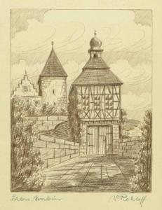 ANONYMOUS,Schloss Moosheim,Peter Kiefer Rare Books DE 2009-01-23