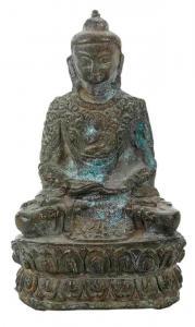 ANONYMOUS,Seated Bronze Buddha,Brunk Auctions US 2018-03-23