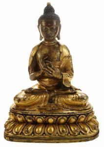 ANONYMOUS,Seated Buddha possibly 17th/18th century,Brunk Auctions US 2016-11-18
