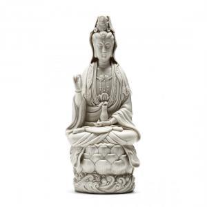 ANONYMOUS,Seated Dehua Figure of Guanyin,Leland Little US 2019-06-15