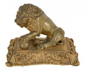 ANONYMOUS,Seated lion,19th century,Dreweatts GB 2017-10-04