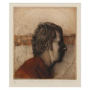 ANONYMOUS,Self-Portrait Profile,1977,Ripley Auctions US 2017-09-29