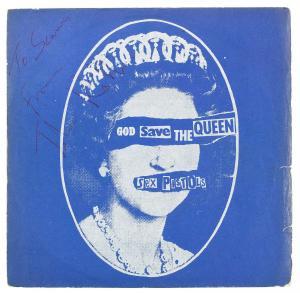 ANONYMOUS,Sex Pistols: An autographed single,1977,Bonhams GB 2018-07-18