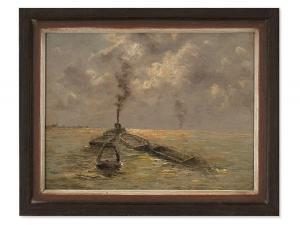 ANONYMOUS,Ships on the Ocean,Auctionata DE 2015-01-29