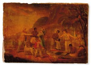 ANONYMOUS,Slave Trade,1800,Swann Galleries US 2017-03-30