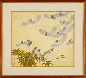 ANONYMOUS,Sparrows,New Art Est-Ouest Auctions JP 2008-10-11