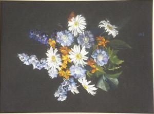 ANONYMOUS,Still life flowers,1970,Moore Allen & Innocent GB 2016-02-26