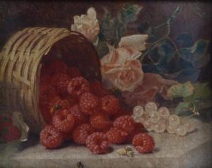 ANONYMOUS,Still life of a basket of berries,Ewbank Auctions GB 2018-06-20