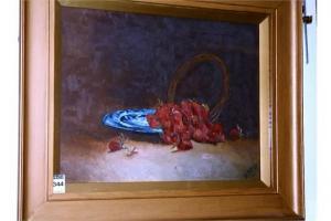 ANONYMOUS,Still Life of Strawberries,Shapes Auctioneers & Valuers GB 2015-09-05