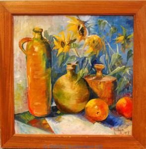 ANONYMOUS,Still life of sunflowers,Wellers Auctioneers GB 2009-05-15