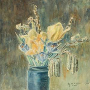 ANONYMOUS,Still life with flowers,Bruun Rasmussen DK 2011-04-04