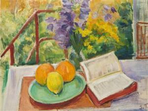 ANONYMOUS,Still Life with Fruit and a Book,Palais Dorotheum AT 2016-12-03