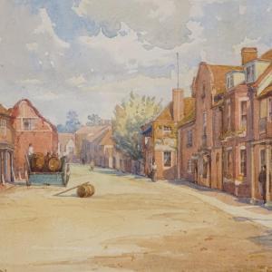 ANONYMOUS,Street scene,Burstow and Hewett GB 2019-08-21