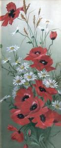 ANONYMOUS,Studies of poppies and a study of daffodils,Canterbury Auction GB 2012-12-11