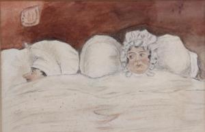 ANONYMOUS,Study of a lady and gentleman in bed,Denhams GB 2016-10-26