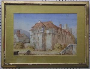 ANONYMOUS,Study of ancient half timbered and other buildings,19th century,Wotton GB 2019-05-29
