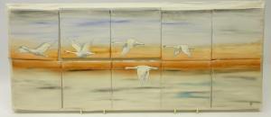 ANONYMOUS,swans in flight,David Duggleby Limited GB 2018-07-14