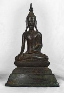 ANONYMOUS,Thai Buddha culpture in Mediation,FAAM Miami US 2015-10-24