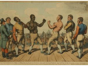 ANONYMOUS,The Battle Between Crib and Molineaux Fought at Th,1811,Duke & Son GB 2014-09-25