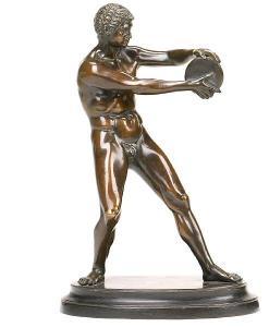 ANONYMOUS,The figure raised on an oval bronze base,Bonhams GB 2008-10-28